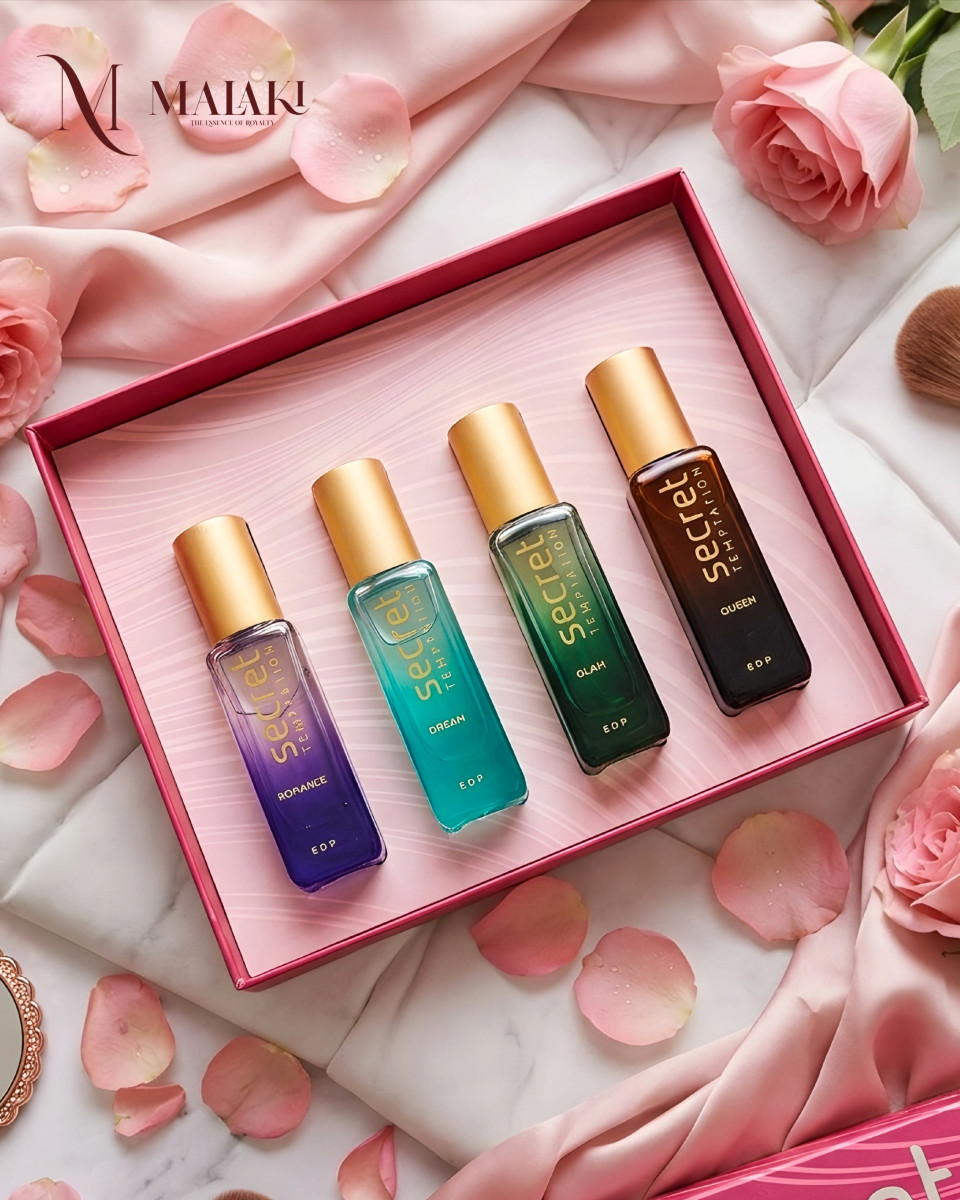Secret Temptation Luxury Perfume Gift Set (4×20ml)